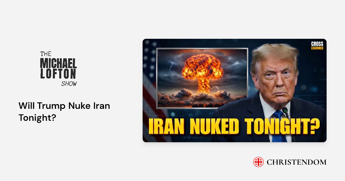 Mike Nuke Ripoff Will Trump Nuke Iran Tonight? - Cross Examined with Michael Lofton ...