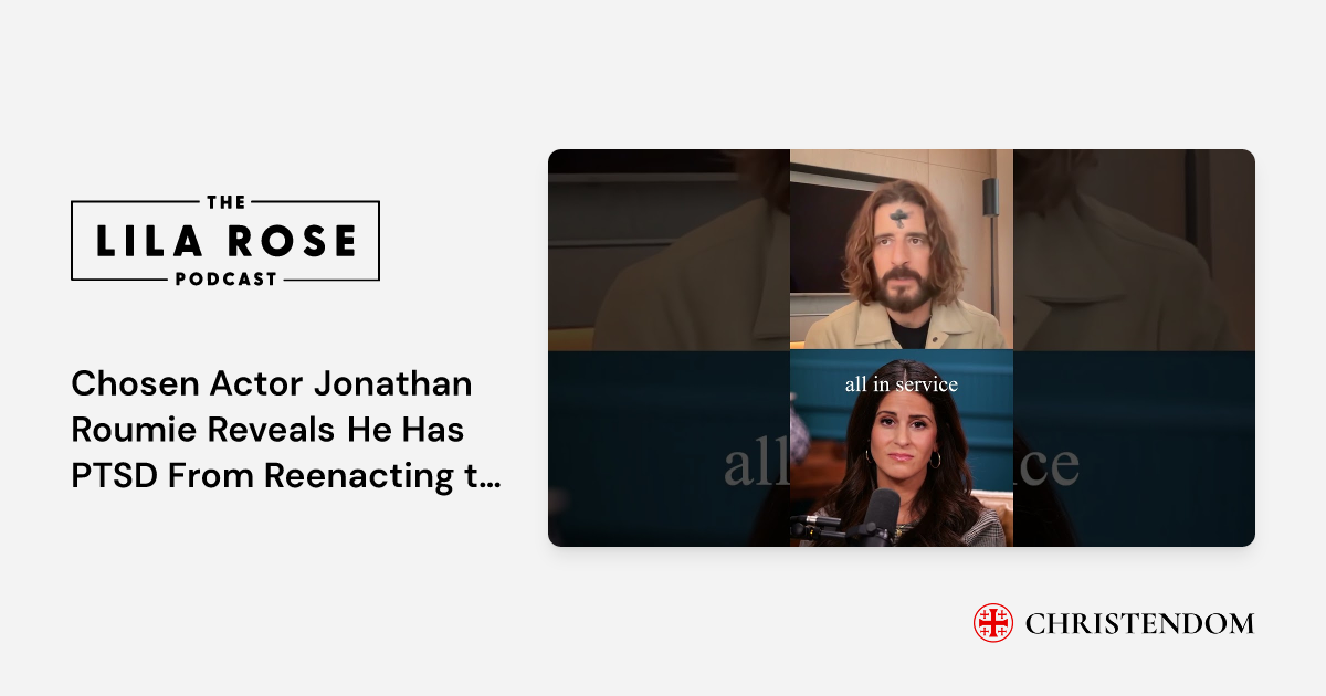 Chosen Actor Jonathan Roumie Reveals He Has PTSD From Reenacting the ...